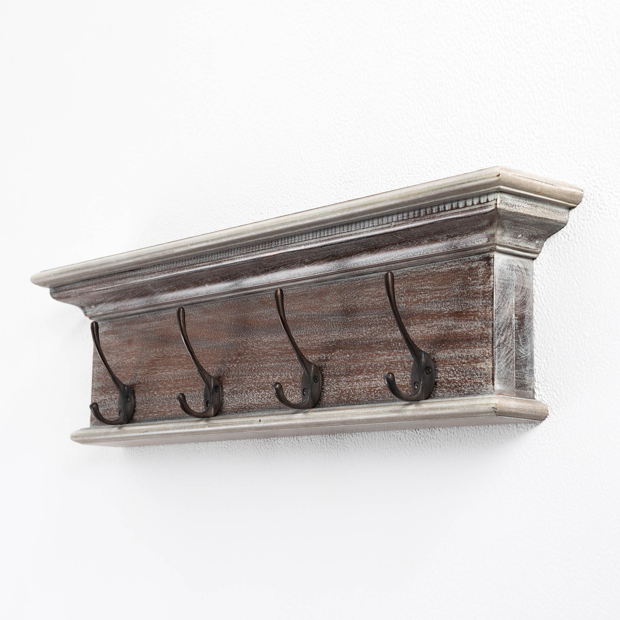 D160A | Halifax Four – Hook Coat Rack