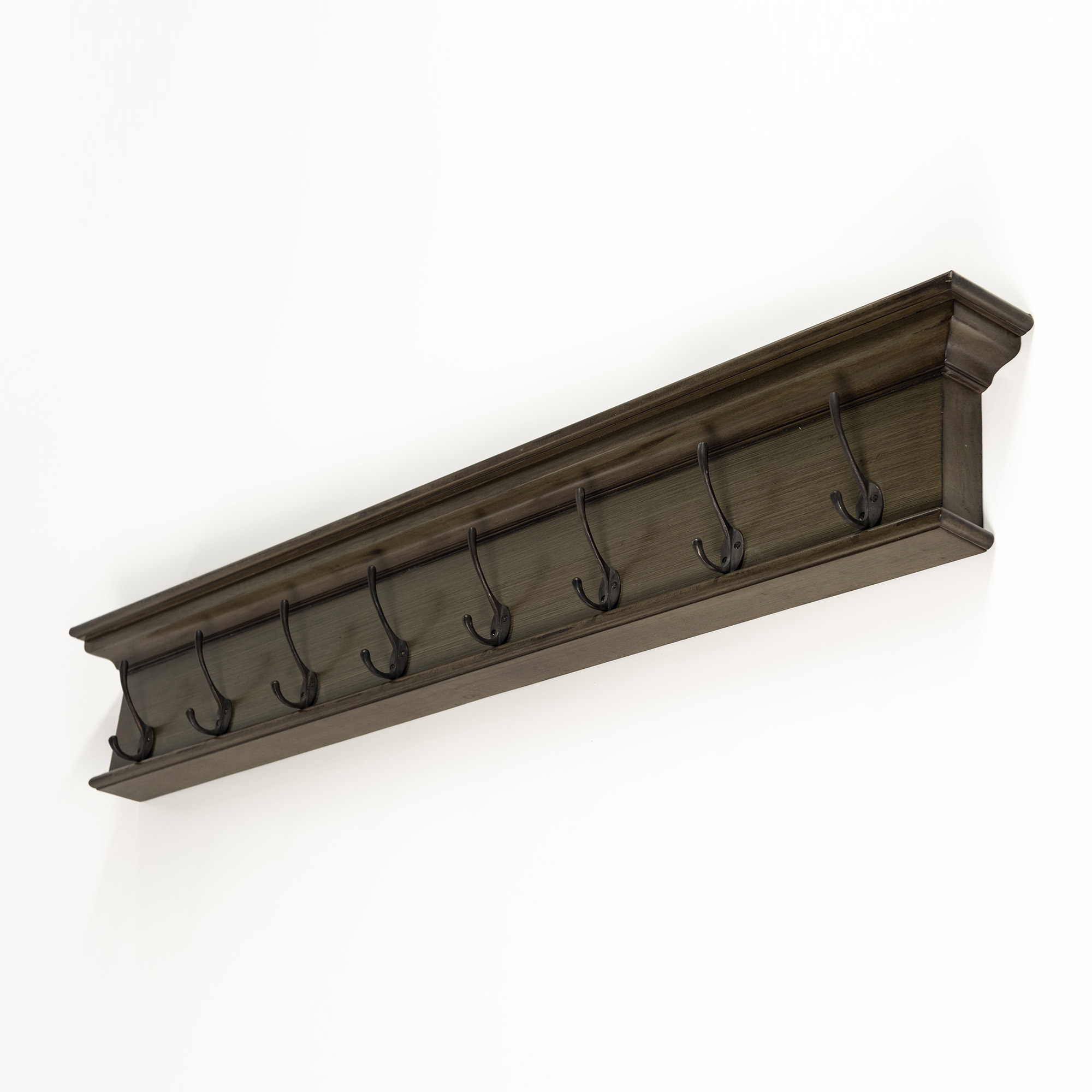 D161B | Halifax Eight – Hook Coat Rack