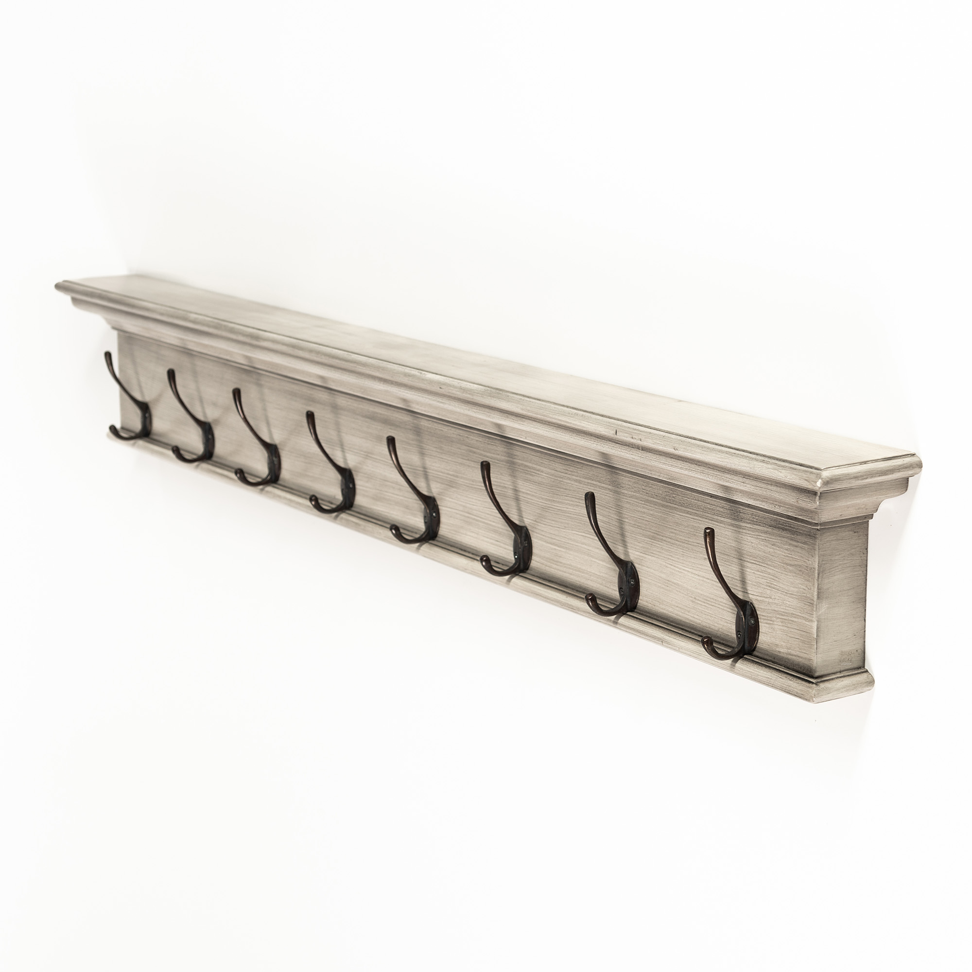 D161L | Halifax Eight – Hook Coat Rack