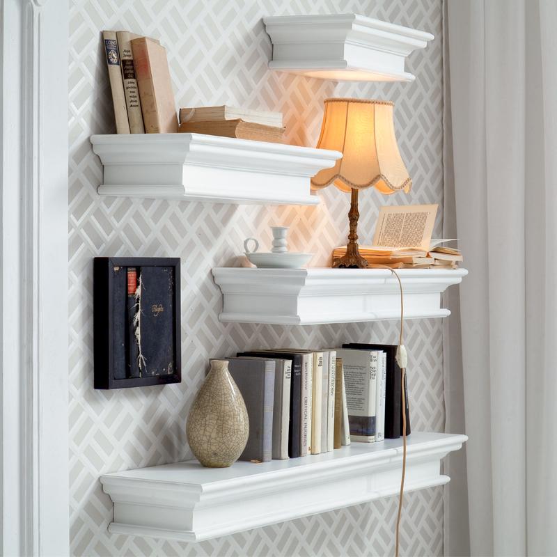 D166 | Halifax Floating Wall Shelf, Extra Long