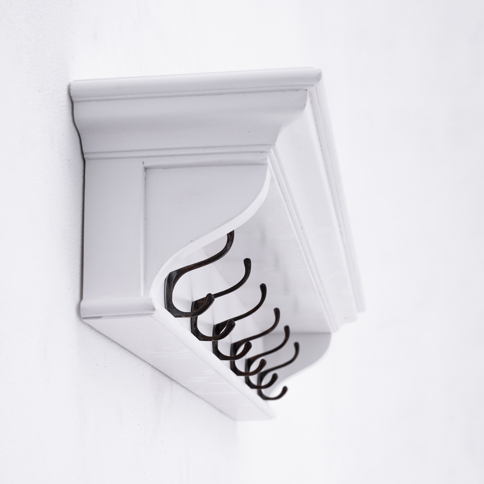 D169 | Halifax 6 Hook Coat Rack 100cm