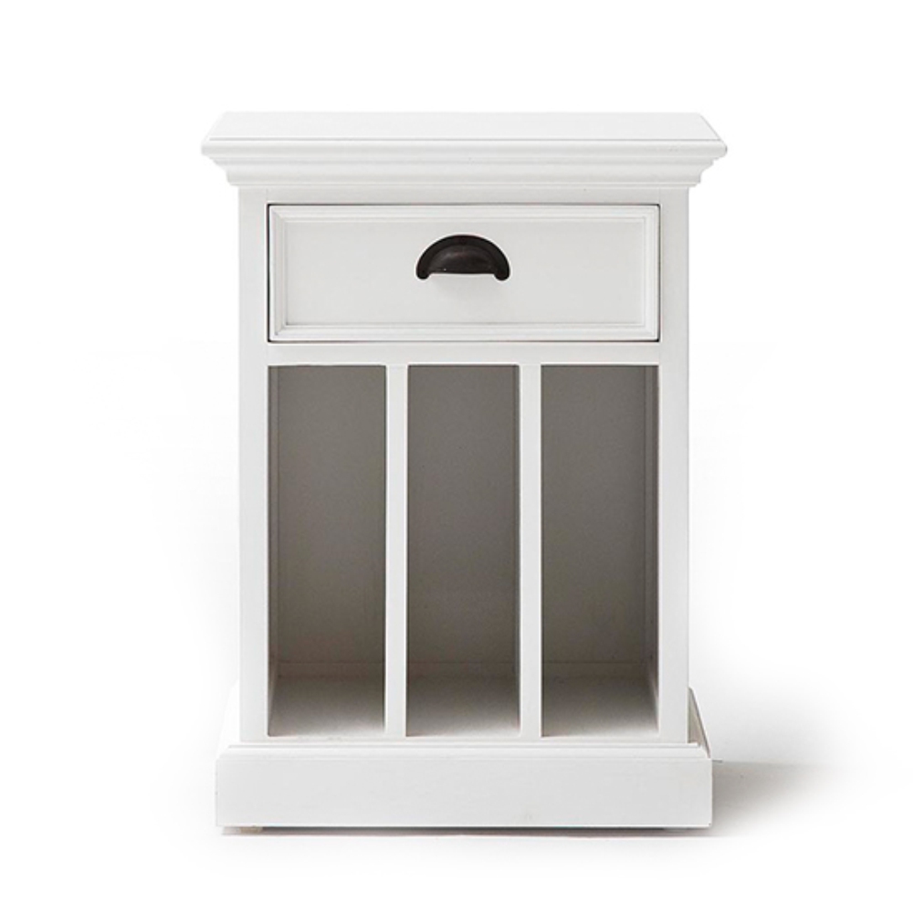 T757 | Halifax Bedside Table with Dividers